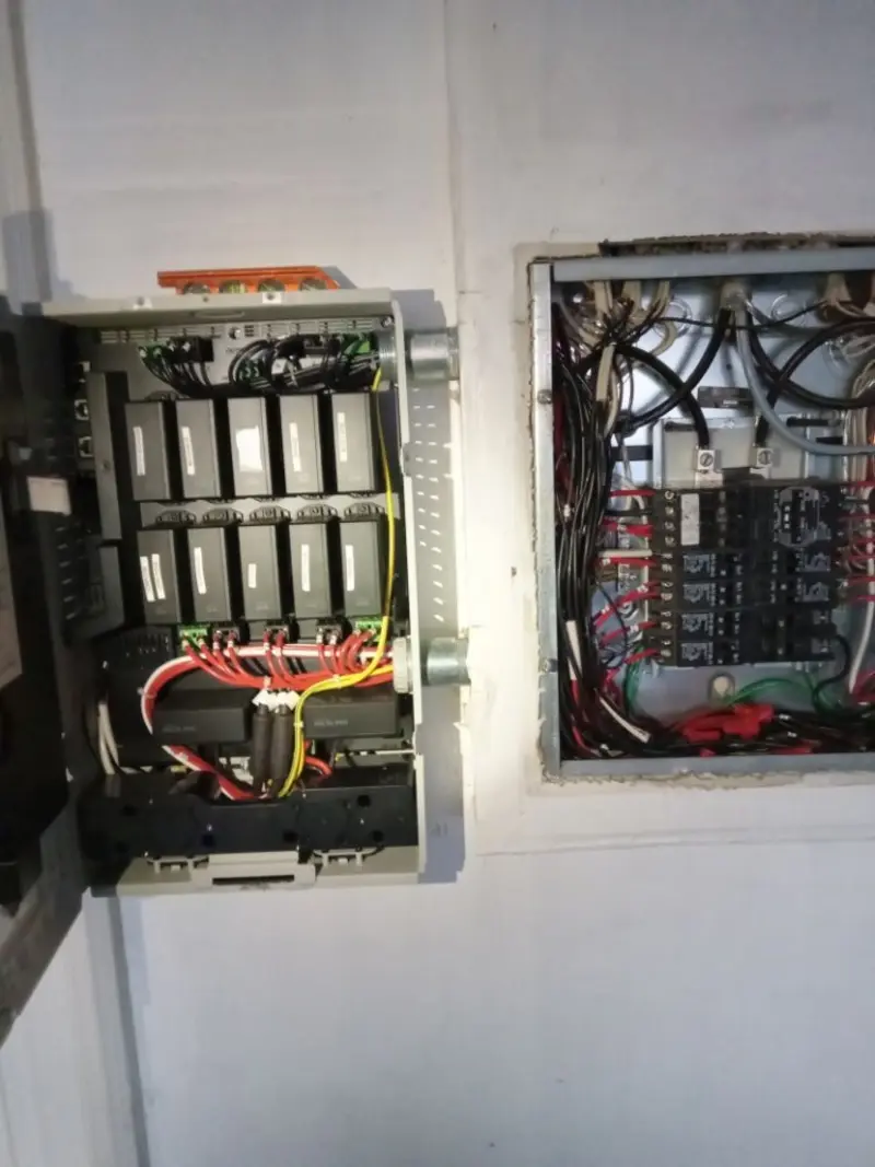 Electrical panel upgrade completed for Electrical Inspection in Vincent